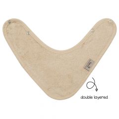 Bavoir bandana doublé