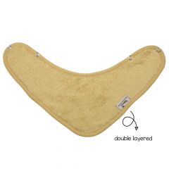 Bavoir bandana doublé