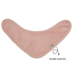 Bavoir bandana doublé