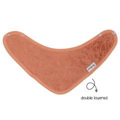 Bavoir bandana doublé