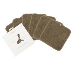 Lot de 6 serviettes réutilisables 20 x 20 cm