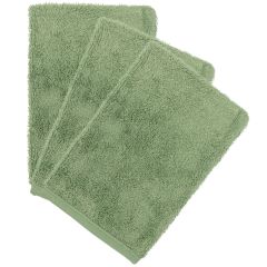Set de 3 gants de toilette