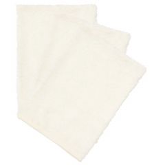 Set de 3 gants de toilette