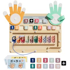 Mathématiques avec doigts et perles