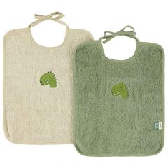 Bavoir XL - 2pcs - Aura