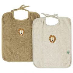Bavoir XL - 2pcs - Aura
