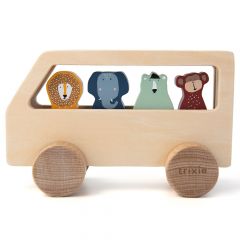 Bus animaux en bois