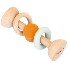 Hout-siliconen rammelaar