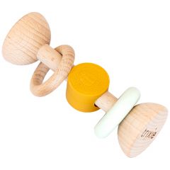 Hout-siliconen rammelaar
