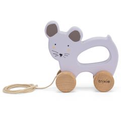 Jouet à tirer en bois