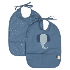 Lot de 2 bavoirs imperméables