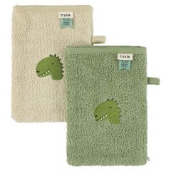 Lot de 2 gants de toilette - Aura