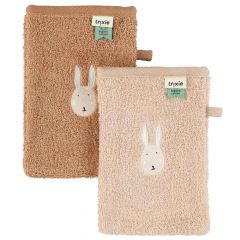 Lot de 2 gants de toilette - Aura