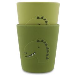 Lot de 2 gobelets en silicone
