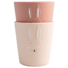 Lot de 2 gobelets en silicone