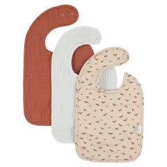 Lot de 3 bavoirs