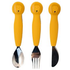 Lot de 3 couverts en silicone