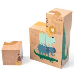 Puzzle cubes en bois