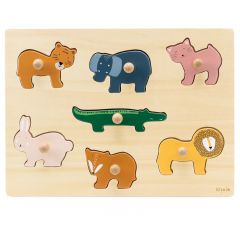 Puzzle en bois 7 pièces