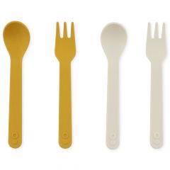 Set de cuillères et fourchettes en PLA