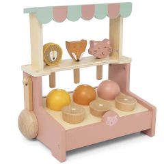 Stand de glaces en bois