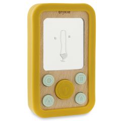 Téléphone bébé bois-silicone