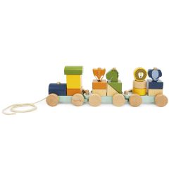 Train d’animaux en bois