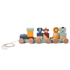 Train d’animaux en bois