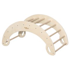 Arche d'escalade en bois