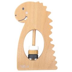Hochet en bois Dino