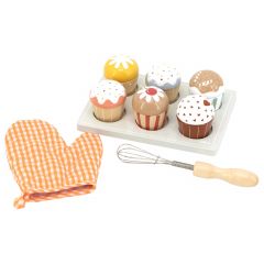 Set de cupcakes en bois