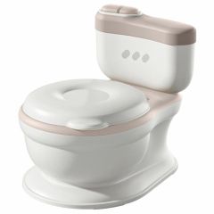 Toilettes bébé avec chasse d'eau sonore