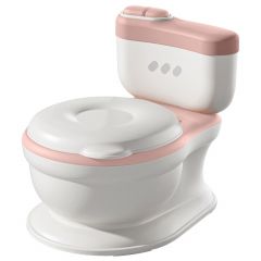 Toilettes bébé avec chasse d'eau sonore