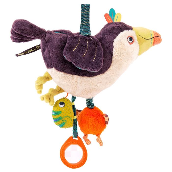 Peluche D Activites A Suspendre Pakou Dans La Jungle De Moulin Roty