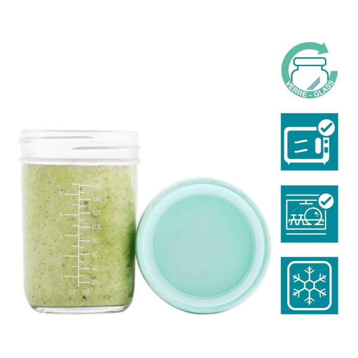 Pots De Conservation En Verre 4 X 2 Ml De Babymoov