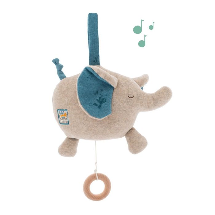 Universal - Musique éléphant en peluche jouet en peluche de chant poupée  bébé cadeau cadeau ¼grayï¼ ‰ - Doudous - Rue du Commerce