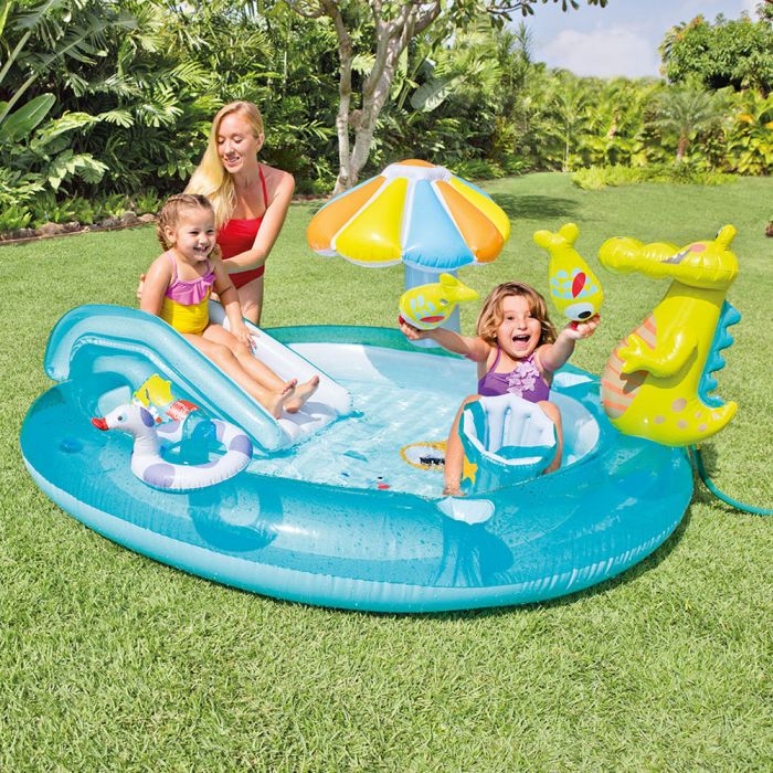 Aire De Jeux Gonflable Alligator De Intex Aire De Jeux Gonflable Alligator De Intex