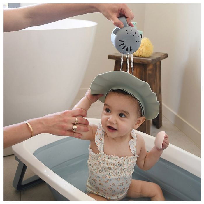 Visière De Bain Pour Enfants En Forme D'Ours - Ajustable 32-52 Cm - Protège Yeux Et Oreilles De L'Eau - 13