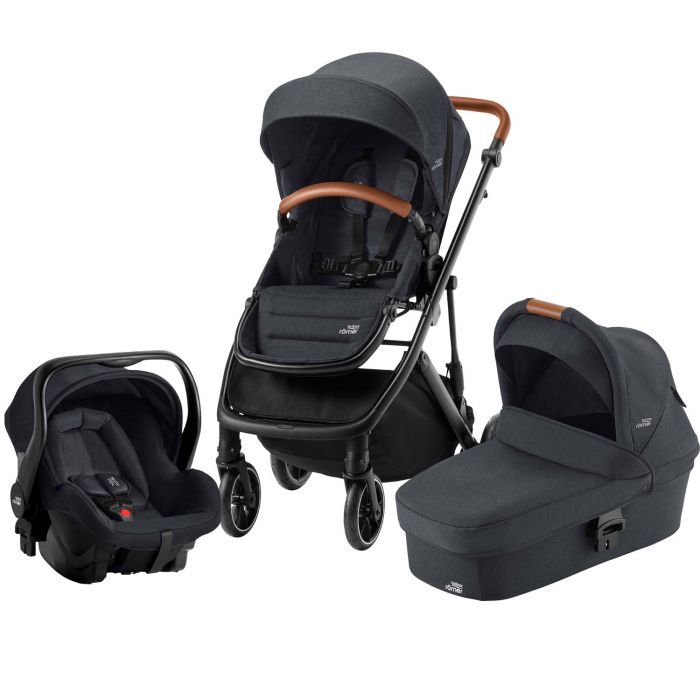 Poussette britax trio best sale