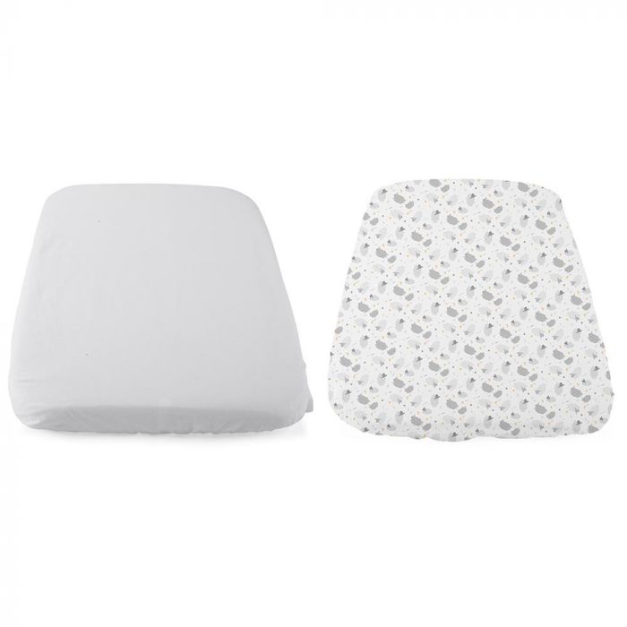 Lot de 2 draps housses pour Next 2 Me Forever de Chicco