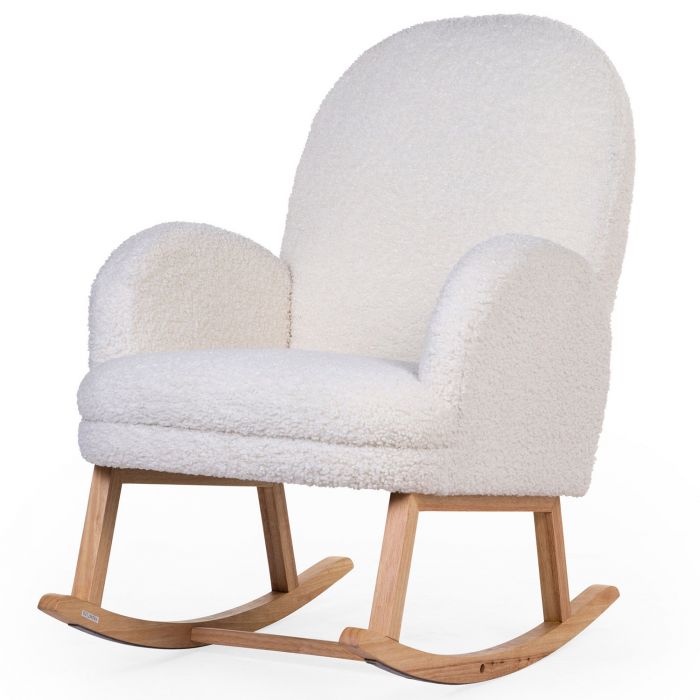 Fauteuil à Bascule Pour Enfant Gris - CUNACIEMSZ - Adeko