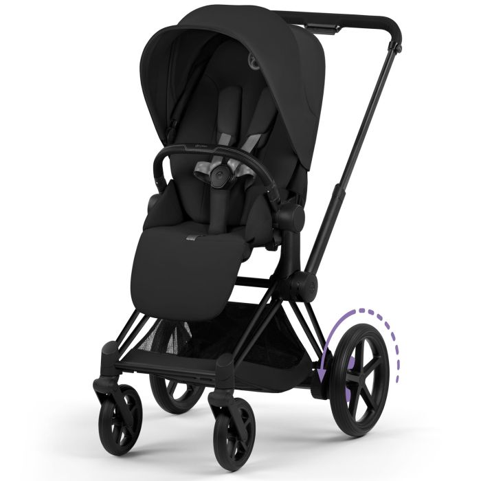 Duo e-Priam 3 + nacelle pliable