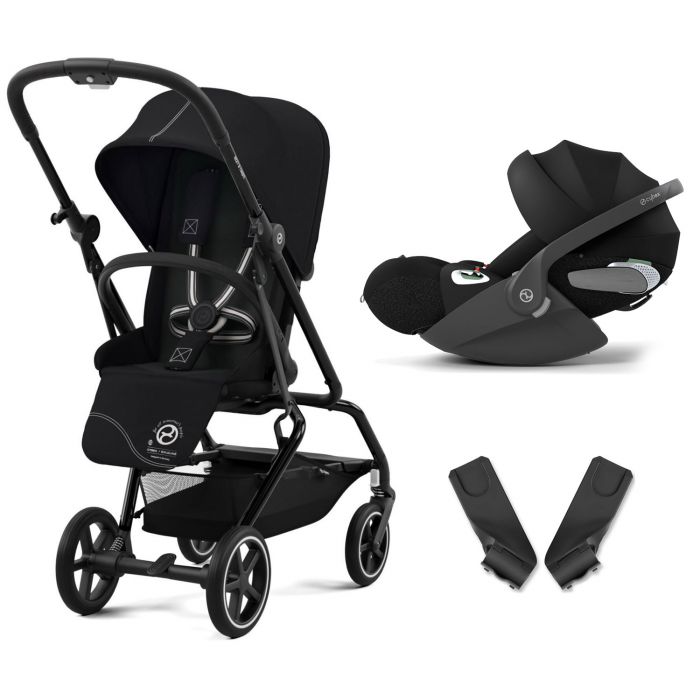 Poussette Cybex Eezy S Twist+ 2 Moon Black - Châssis black - 4