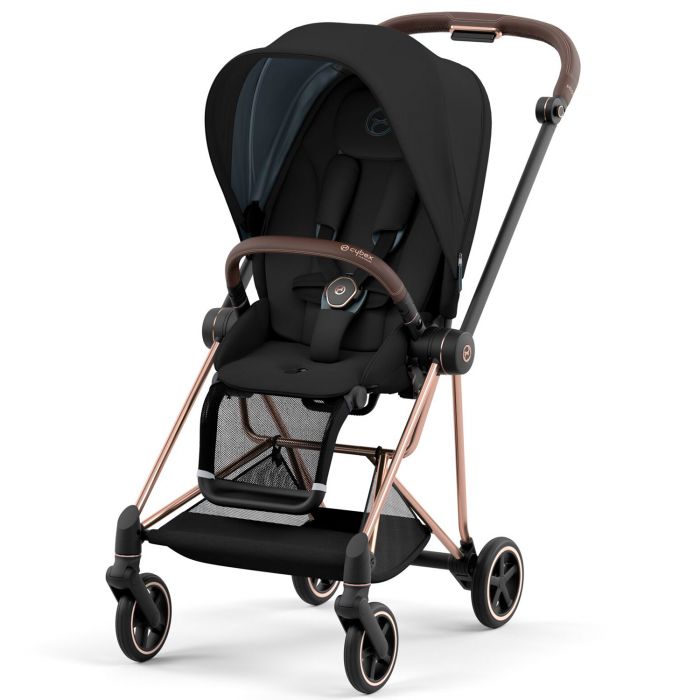 Poussette Canne Ultra Compacte avec Structure en Aluminium Harnais