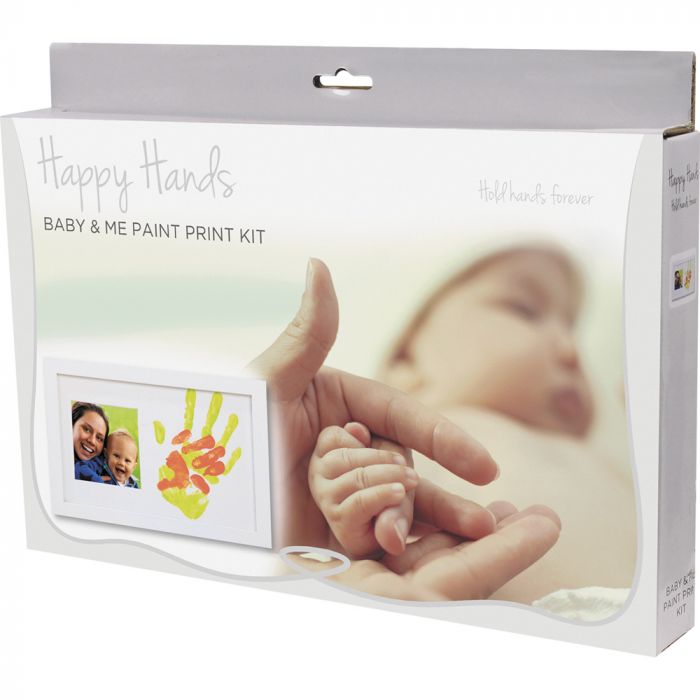 Baby & me kit empreinte peinture de Happy Hands