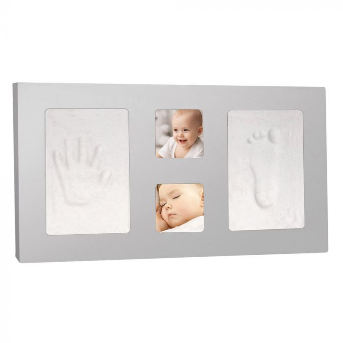 Ensemble de cadre photo empreinte de main et empreinte de bébé pour cadre  photo de première