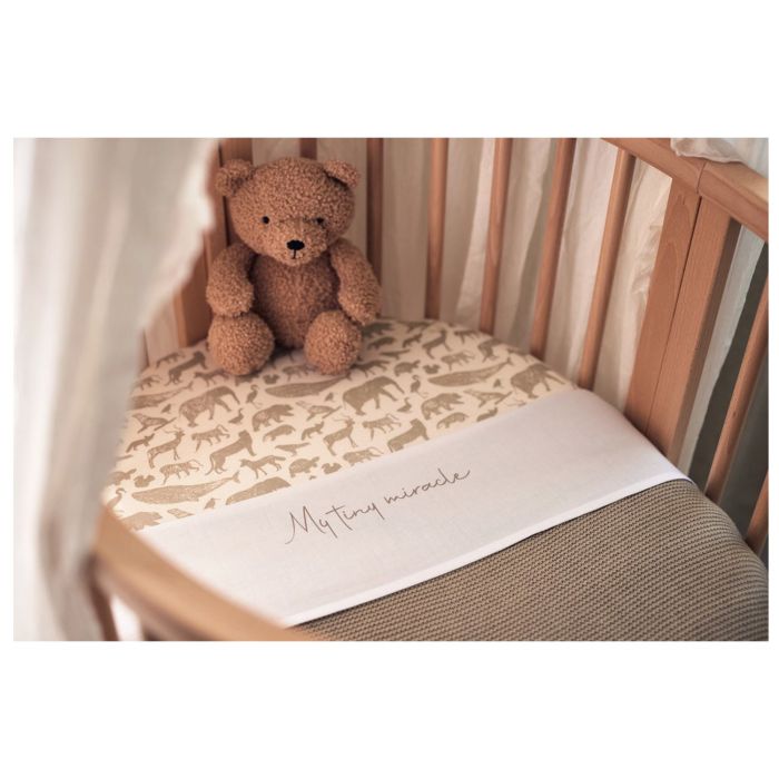 Drap de lit bebe 120 x 150 cm de Jollein