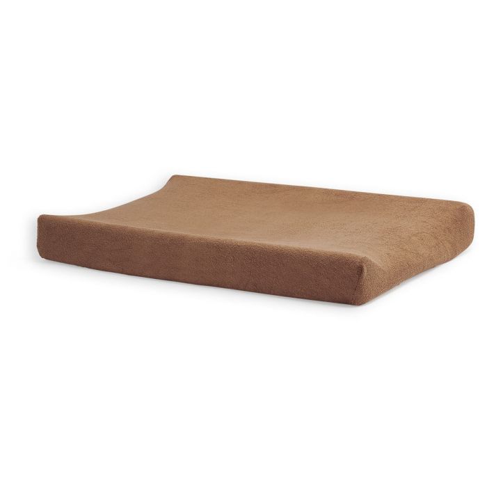 Drap pour Matelas à Langer avec Bords Surélevés en Tissu Éponge 70 x 50 cm Blanc 