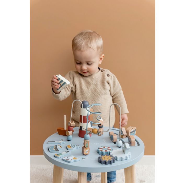 Tables d'Activités en Bois pour Bébé