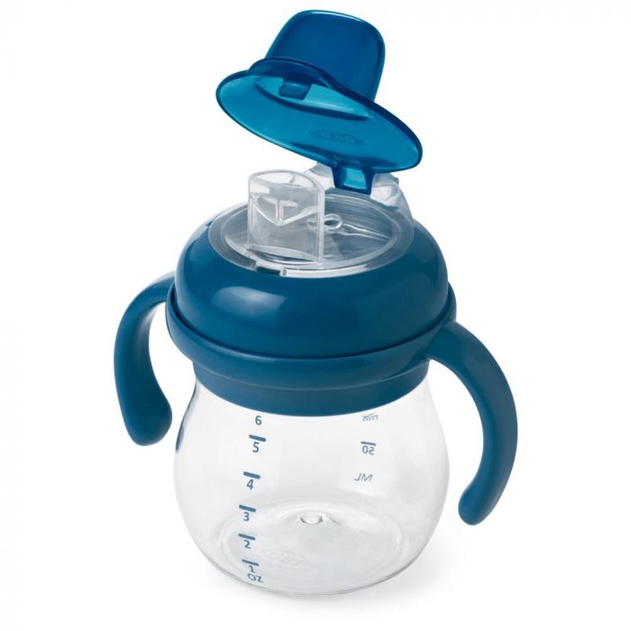 badabulle Tasse enfant anti-fuite PP 180 ml bleu